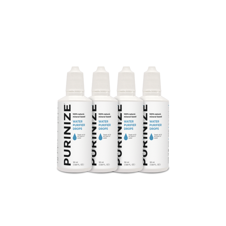 PURINIZE® Water Purifier Drops 50ml 4-PACK (10% OFF)