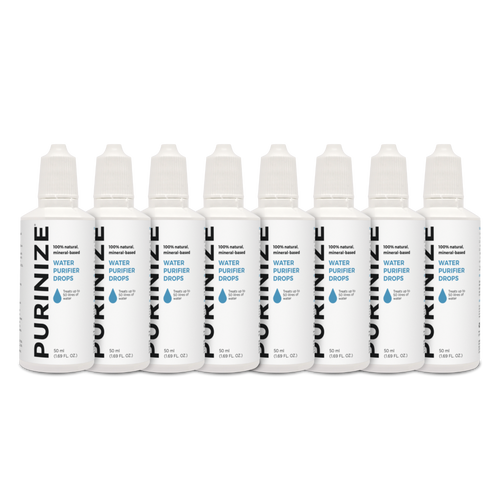 PURINIZE® WATER PURIFIER DROPS 50 ML 8-PACK (15% OFF)
