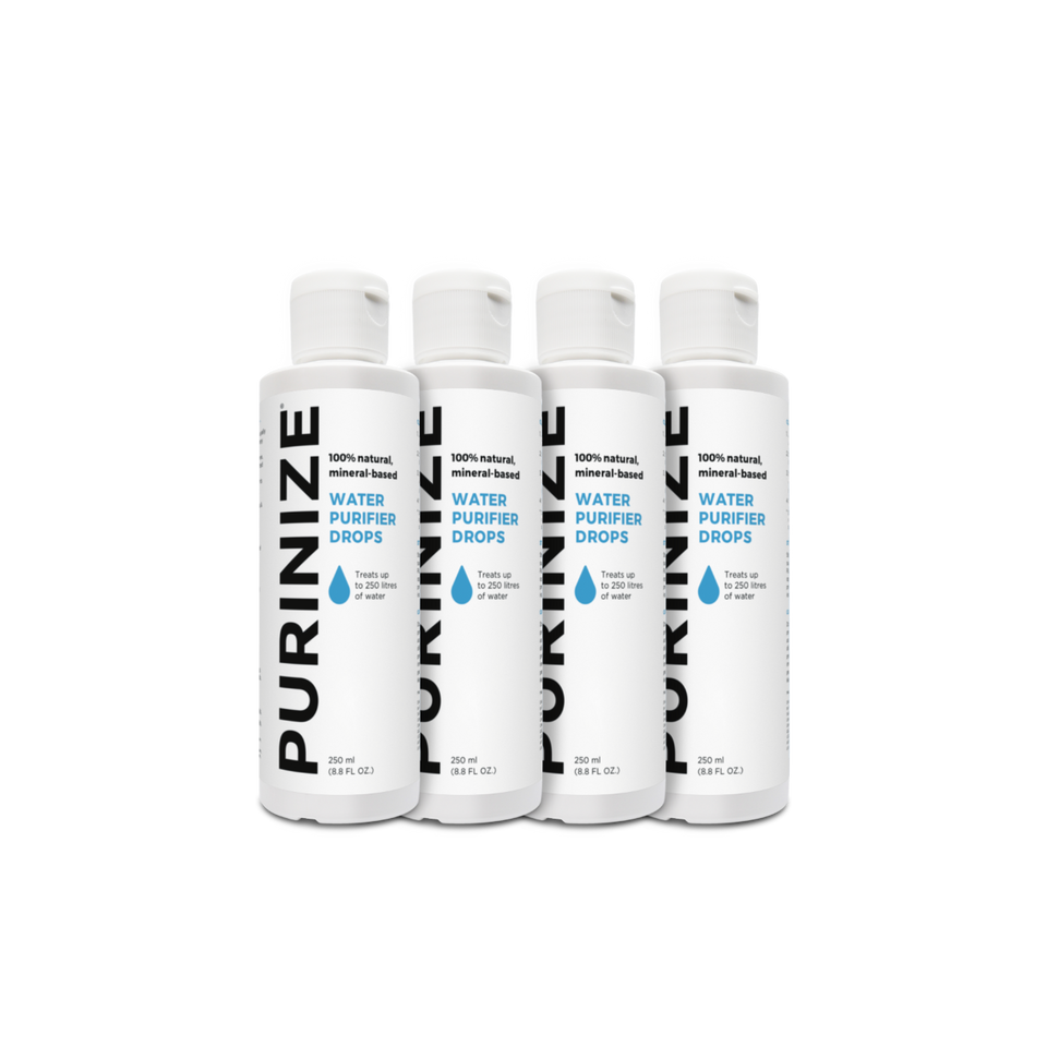 PURINIZE® Water Purifier Drops 250ml 4-PACK (10% OFF)