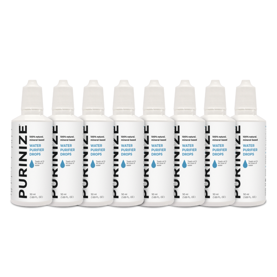 PURINIZE® Water Purifier Drops 50ml 8-PACK (15% OFF)